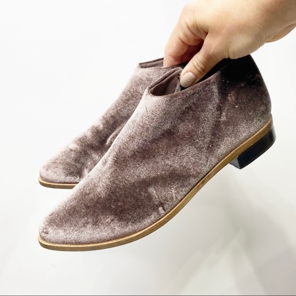 Anthropologie Kelsi Dagger Brooklyn Alia Ankle Boots in Velvet - Picture 4 of 9